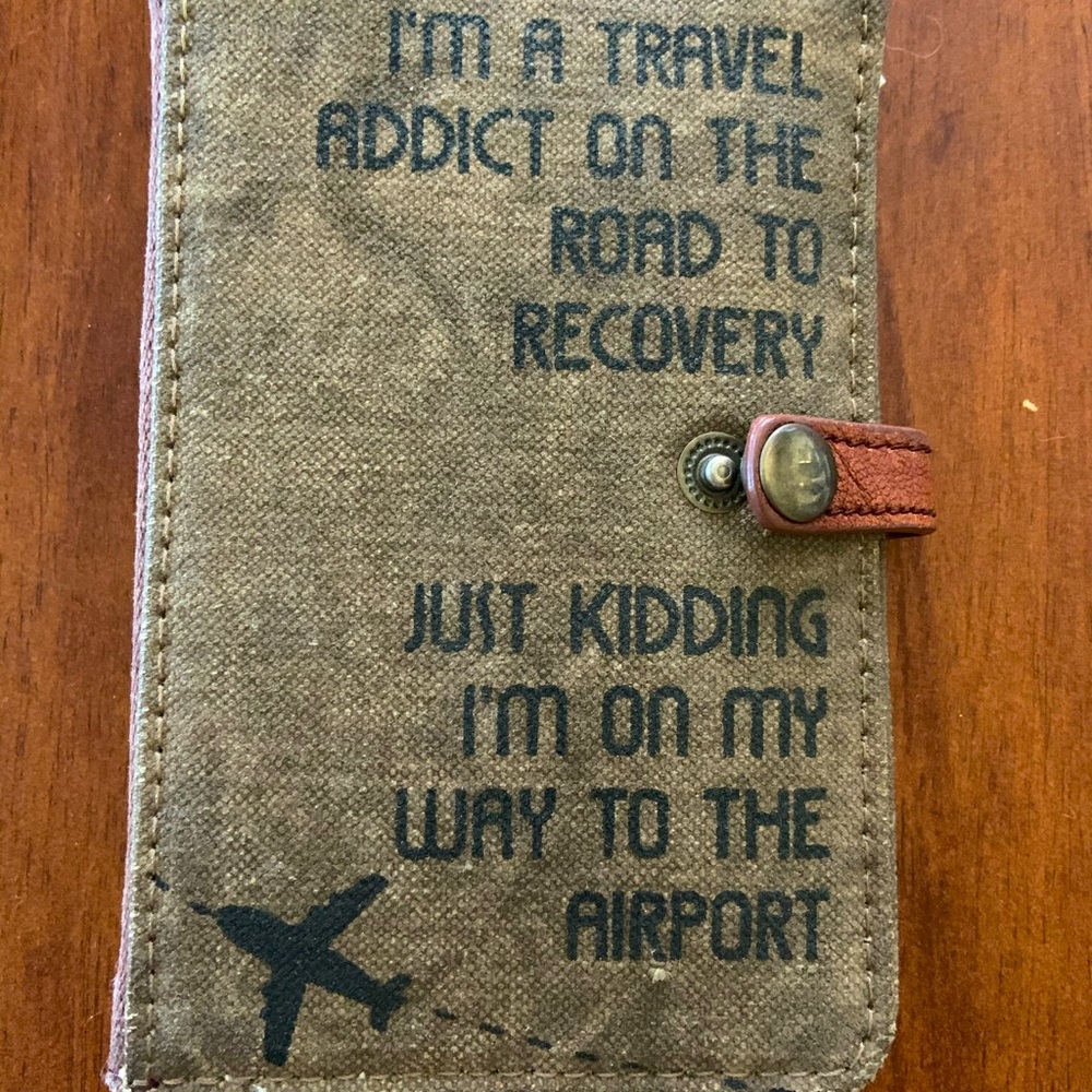 Authentic Mona B fun passport cover